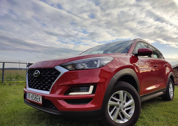 Hyundai Tucson cena 78700 przebieg: 99200, rok produkcji 2019 z Kielce małe 326